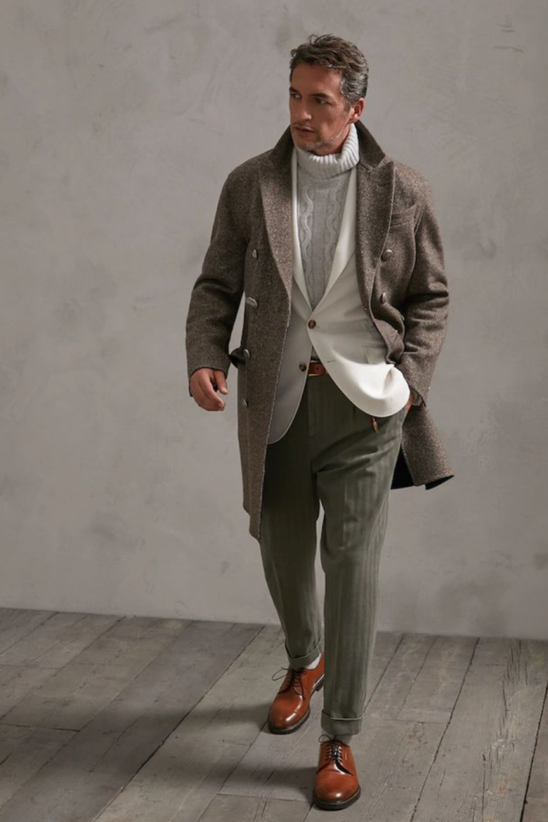 Man Dressed Vintage